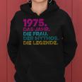 Women's Birthday intage 1975 Woman Myth Legend Kapuzenpullover für Damen