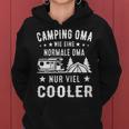 Women's Camping Grandma Wie Eine Normal Oma Nuriel Cooler Kapuzenpullover für Damen