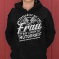 Women's Cool Motorcyclist Hot Biker Saying Motorcycle Ladies Kapuzenpullover für Damen