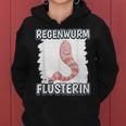 Women's Earthworm Whisperer Girls Whisper Earthworm Kapuzenpullover für Damen