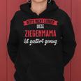 Women's Goat Mama – Disturted Enough – For Goat Owners Kapuzenpullover für Damen