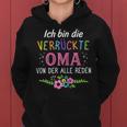 Women's Grandmother Crazy Grandma Kapuzenpullover für Damen