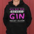 Women's Ich Bin Der Beweis Gin Macht Schön Saufen German Kapuzenpullover für Damen