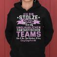 Women's Ich Bin Stolze Chefin Einer Unbelievably Fantastic Team Kapuzenpullover für Damen