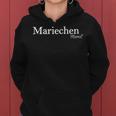 Women's Mariechen Mama Dance Mariechen Gardetanz Carnival Kapuzenpullover für Damen