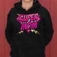 Women's Super Mom Superhero Mom Comic S Kapuzenpullover für Damen