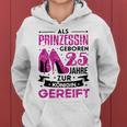 25 Geburtstag Frau 25 Jahre Frauen Party Spruch 25 Jahre Kapuzenpullover für Damen