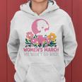 8M March Día Internacional Dela 8 Marzo 2025 Feminist Sudadera con capucha para mujer