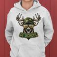 Bucked' 100 Days Of School Deer Student Boys Girls 100Th Day Women Hoodie