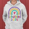 Children's School Child 2025 Girls' Rainbow School 2025 Girls' Kapuzenpullover für Damen