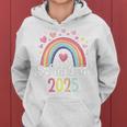 Children's School Child 2025 Rainbow Girls First Day At School 2025 Girls' Kapuzenpullover für Damen