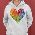 Csd Parade Rainbow Lgbt Heart Lgbtq Flowers Pride Love Kapuzenpullover für Damen