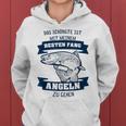 Fisher Couple Partner Woman Best Fang Fishing Kapuzenpullover für Damen