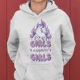 Girls Support Girls Derechos De La Feminismo Sudadera con capucha para mujer