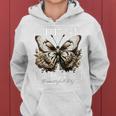 Hip Hop Butterfly Y2k Backprint Streetwear Kapuzenpullover für Damen