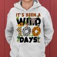 Its Been A Wild 100 Day Of School Animal Boys Girls Students Women Hoodie