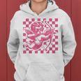 Retro Cute Cupid Sunglasses Valentines Day Girl Women Women Hoodie