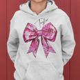 Taylor Lover First Name N Girls Pink Disco Ball Bow Kapuzenpullover für Damen