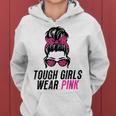 Tough Girls Tragen Im Oktober Pink Leopard Print Wear Pink Gray Kapuzenpullover für Damen