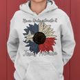 Never Underestimate A Texas Woman Feminist Women's Rights Women's Hoodie