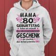 Women's 80 Years Old Grandma Mama 80Th Birthday Sayings Women Kapuzenpullover für Damen