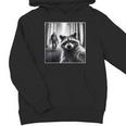 Bigfoot & Scared Raccoon Hoodie - Youth Unisex Adventure Theme