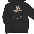 Raccoon In Pocket Unisex Youth Hoodie – Playful Animal Design