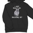 Raccoon Love Youth Hoodie - Fun Animal Design for Kids