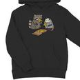 Raccoon & Opossum Pizza Party Hoodie- Unisex Street Style