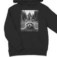Raccoon & Sasquatch Selfie Unisex Youth Hoodie - Fun Adventure Theme