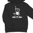 Retro Raccoon Rock Music Hoodie - Unisex Youth & Adult Fashion