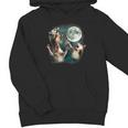 Three Possum Moon Meme Unisex Youth Hoodie - Fun & Unique