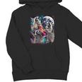 Three Raccoon Moon Youth Hoodie | Fun Unisex Meme Style