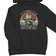 Whimsical Raccoon 'Trash Panda' Unisex Youth Hoodie | Fun & Playful