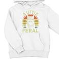 Raccoon Retro Hoodie - Grey Cartoon Graphic - For Enthusiasts & Families