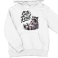 Youth Unisex Hoodie | Cute Panda Raccoon Costume - Feral Fun Attire