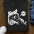 Bruh Raccoon Trash Panda Meme Youth Hoodie - Fun Unisex Slang