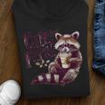 Groovy This Little Light-Of Mine Dumpster Fire Raccoon Unisex Youth Hoodie