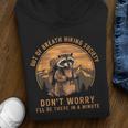 Raccoon Hiking Vintage Hoodie - Youth Unisex for Adventure
