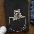 Raccoon In Pocket Unisex Youth Hoodie – Playful Animal Design