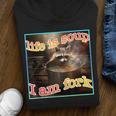 Raccoon Meme Unisex Youth Hoodie - Oddly Specific & Ironic