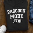 Raccoon Mode On Youth Hoodie - Fun Animal Lover Costume