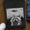 Raccoon UFO Hoodie - Unisex Youth Gift | Fun Alien Sweatshirt