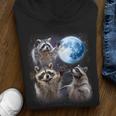 Raccoon Unisex Youth Hoodie - Moonlit Howling Design