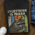 Retro Raccoon Lover Hoodie - Youth Camping Adventure Unisex