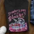 Strawberry Jams But My Dont Raccoon Unisex Youth Hoodie