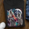 Three Raccoon Moon Youth Hoodie | Fun Unisex Meme Style