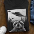 UFO Alien Raccoon Youth Hoodie - Fun Unisex Space Theme