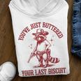 Cowboy Raccoon Youth Hoodie - Cute Western Charm