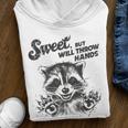 Sarcastic Raccoon Unisex Youth Hoodie - Sweet Yet Feisty Style